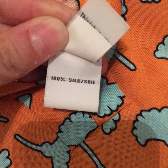 Diane von Furstenberg Reina L/S Coral Dress - Picture 6 of 7